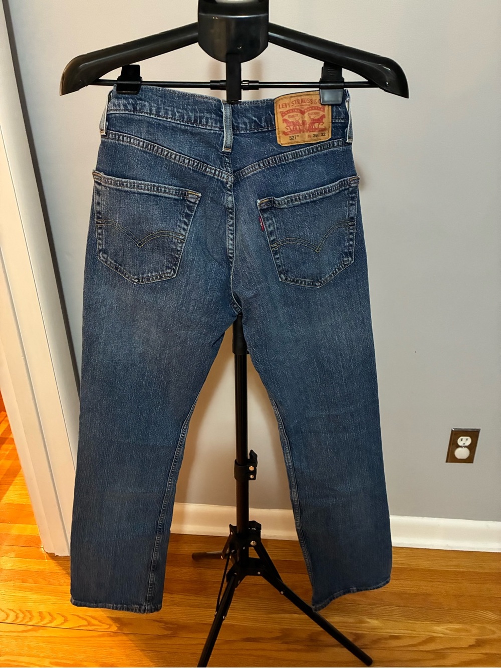 Levi's Men's Dark Blue Straight Jeans 2 for $40